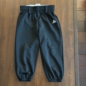 Adidas boys size xs black knicker style baseball pants.